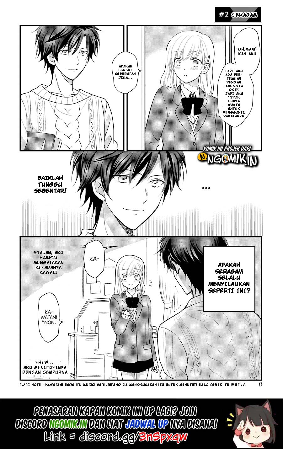 A High School Girl and a Private Teacher Chapter 02 Gambar 2